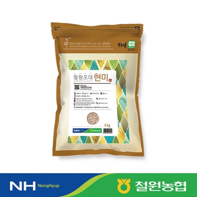 철원농협쇼핑몰,(24년산)철원농협 철원오대현미4kg